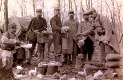 Fotografie z osobního alba poručíka pěchoty během prvních měsíců první světové války od Unbekannt