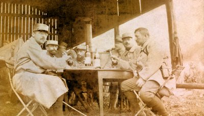 Fotografie z osobního alba poručíka pěchoty během prvních měsíců první světové války od Unbekannt