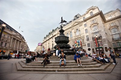 Piccadilly Circus, Londýn (foto) od Unbekannt
