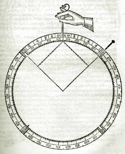 Plate drawn from "Armonia Astronomica et Geometrica, quattro trattati ne 