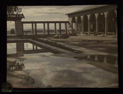 Pool, Santa Barbara, c1915 od Unbekannter Künstler