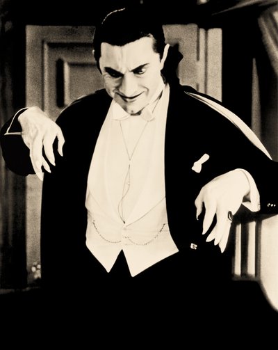 Portrét Bela Lugosi, cca 1930 (sépiová fotografie) od Unbekannt