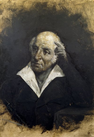 Portrét Domenica Rossettiho (Terst 1774-1842), italského politika a právníka od Benjamin Baud