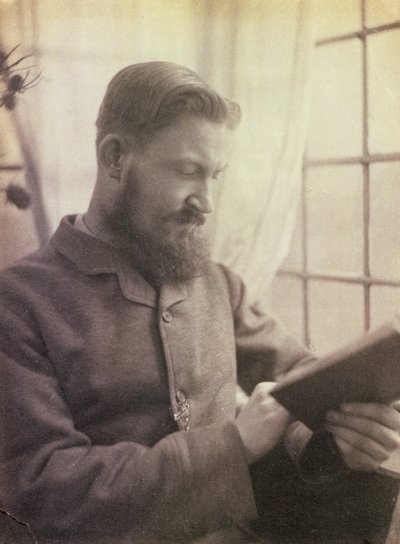 Portrét George Bernarda Shawa (1856-1950) jako mladého muže od Unbekannt