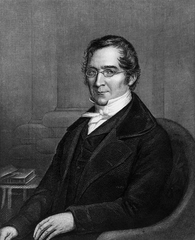 Portrét Josepha Louise Gay-Lussaca (1778-1850), francouzského chemika a fyzika, rytina od William M. Timlin