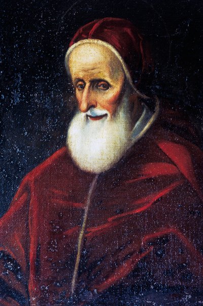 Portrét papeže Pia V. (Bosco Marengo) od Benjamin Baud