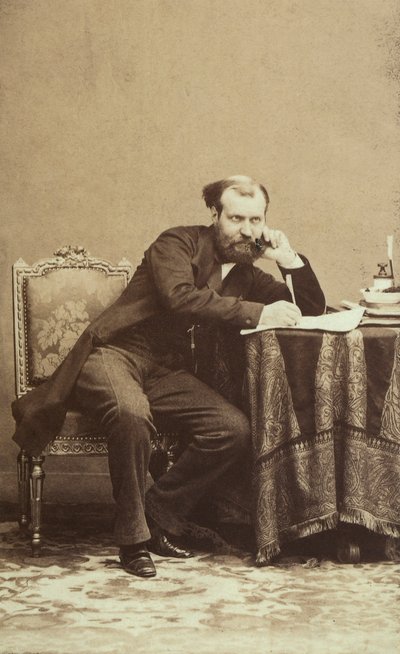 Portrét slavného francouzského skladatele Charlese Gounoda od Unbekannter Künstler