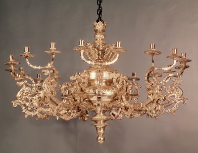 Lustr Queen Anne, kolem roku 1704 od Unbekannt
