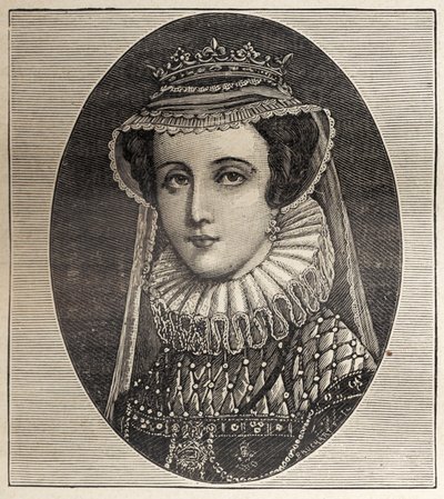 Queen Mary Stewart (rytina) od Unbekannter Künstler
