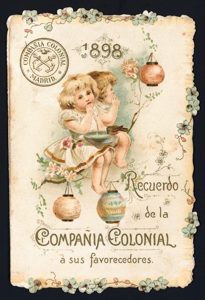Vzpomínka na Colonial Compania (Koloniální společnost), Madrid od Unbekannter Künstler