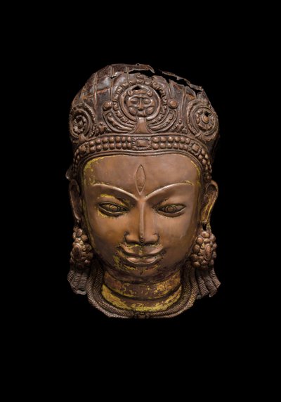 Maska Repousse of Shiva, c.11th století od Unbekannt