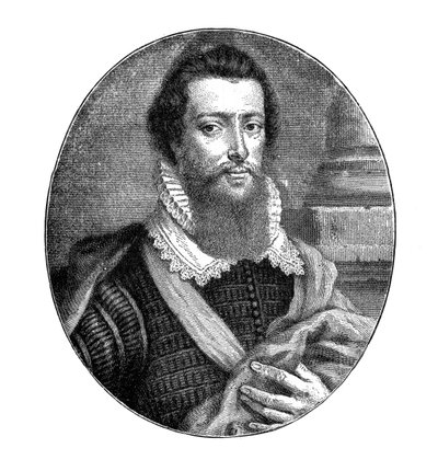 Robert Devereux, druhý hrabě z Essexu od Unbekannter Künstler