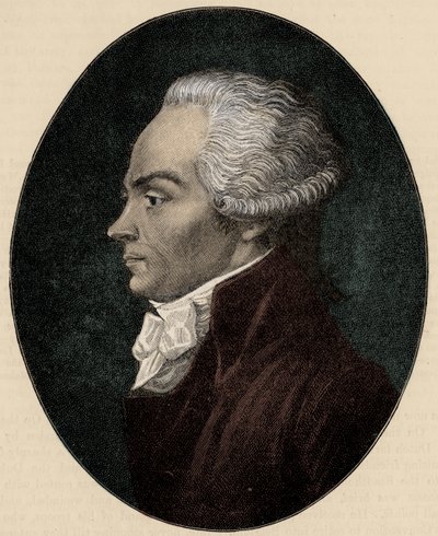 Robespierre - portrét od Unbekannter Künstler