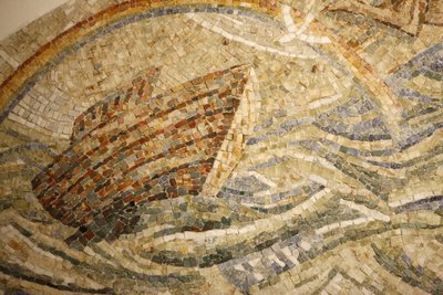 Bazilika opatství Saint-Maurice, Mozaika od archy Madeleine DienerNoa, Saint-Maurice, Suisse od Unbekannt