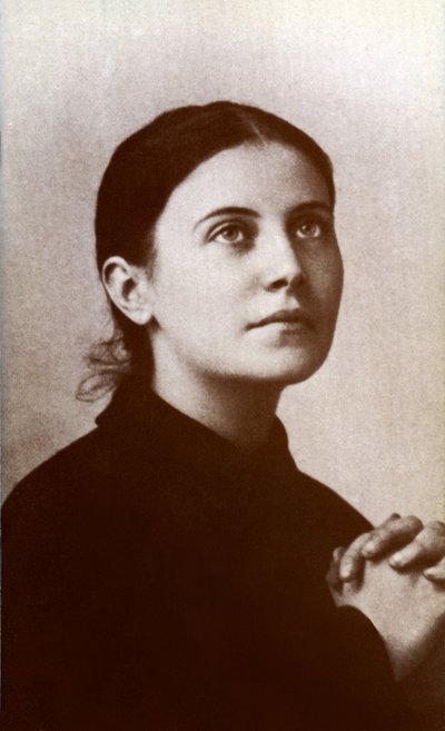 Svatá Gemma Galgani z Luccy (Itálie) (1878-1903). od Unbekannter Künstler