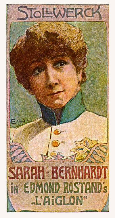 Sarah Bernhardtová ve hře Edmonda Rostanda "L