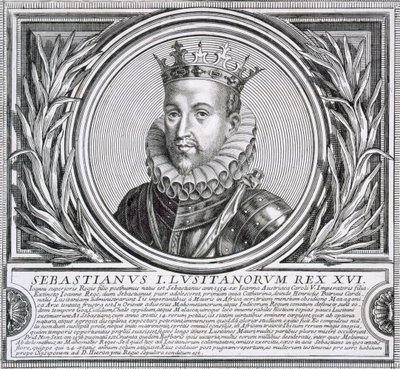 Sebastian Portugalský (litho) od Unbekannt