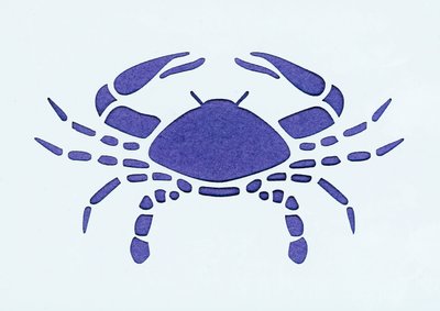 Znamení zvěrokruhu: rakovina (Astrologické znamení: rakovina) Soukromá sbírka od Unbekannter Künstler