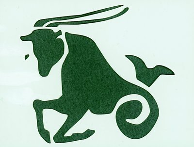Znamení zvěrokruhu: Kozoroh (Astrologické znamení: Kozoroh) Soukromá sbírka od Unbekannter Künstler