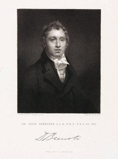 Sir David Brewster , skotský fyzik od Unbekannt
