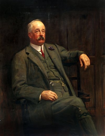 Sir Frederick Harrison, generální ředitel LNWR, počátek 20. století od Unbekannter Künstler