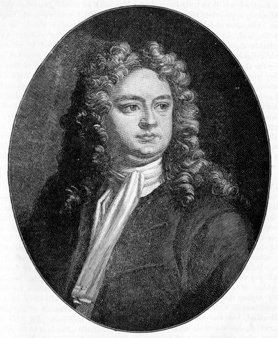 Sir Richard Steele - portrét od Unbekannter Künstler