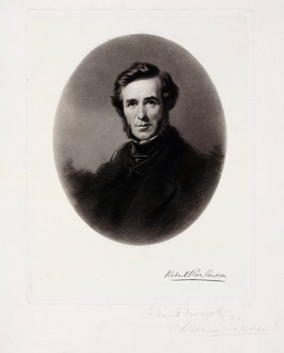 Sir Robert Rawlinson, anglický inženýr a sanitář, c 1860 od Unbekannt