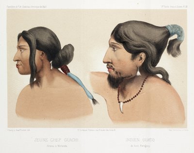 Jihoameričtí Indiáni, c 1843-1847 od Unbekannt