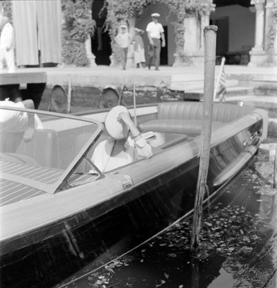 Herečka GRETA GARBO - BENÁTKY - 1955 od Unbekannt