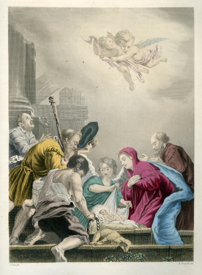 Klanění se Kristu - Bible, Nový zákon od Unbekannter Künstler