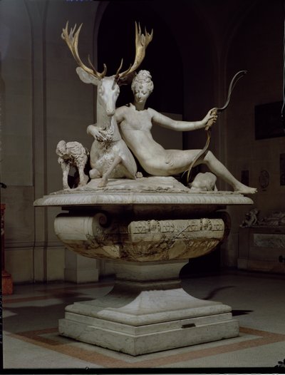 Borghese Eros, cca 4. století před naším letopočtem (mramor) od Unbekannt