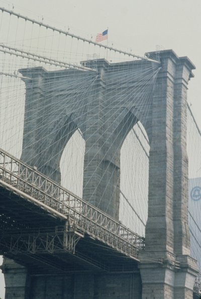 Brooklynský most (foto) (viz také 114752) od Unbekannt