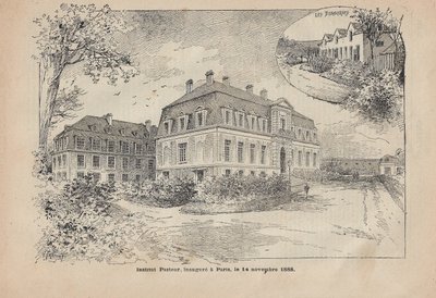 Pasteurův institut v Paříži od Unbekannter Künstler
