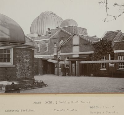 První poledník na Královské observatoři, Greenwich, Londýn od Unbekannt