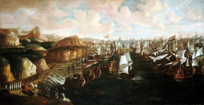 Příjezd Viléma III. Oranžského (nebo Viléma III. Anglického) (1650-1702) do Torbay (Anglie) 5. listopadu od Unbekannter Künstler