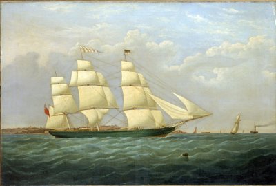 Klipr "Matilda Wattenboch", na památku jeho spuštění na vodu v roce 1853. od Unbekannter Künstler