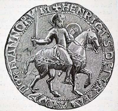 Pečeť Jindřicha I. Anglického. od Unbekannt