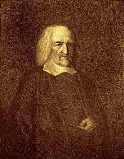 Thomas Hobbes (rytina) od Unbekannter Künstler