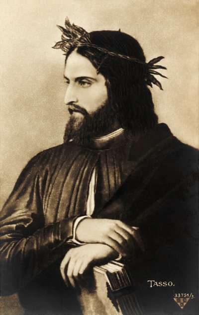 Torquato Tasso Portrét Italština od Unbekannter Künstler