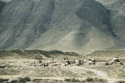Turkmenistán. Ruiny Nisy. Seznam světového dědictví UNESCO, 2007 od Benjamin Baud