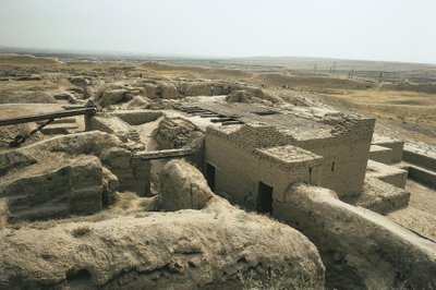 Turkmenistán. Ruiny Nisy. Seznam světového dědictví UNESCO, 2007 od Benjamin Baud