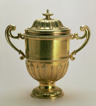 Dvouuchý pohár a kryt, Jacob Margas (1687-c.1725), Londýn od Unbekannt