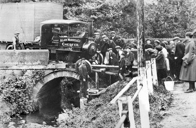 Spojené království : Steam Wagon Accident, Cheshire od Unbekannt