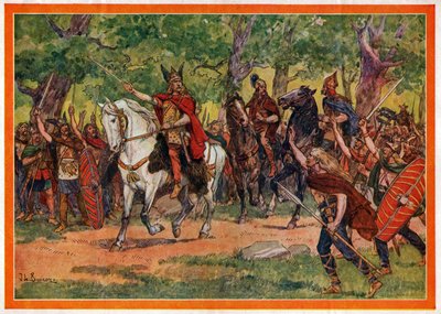 Vercingetorix. od Unbekannter Künstler