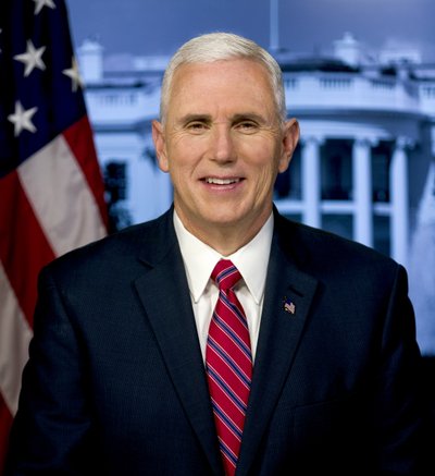 Viceprezident Mike Pence, 2017 (foto) od Unbekannter Künstler