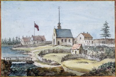 Pohled na La Lorette, Kanada od Unbekannter Künstler