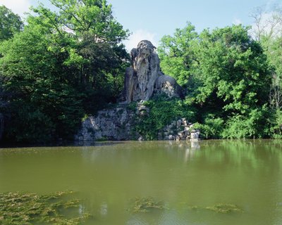 Pohled na Apeninský kolos (foto) od Unbekannt