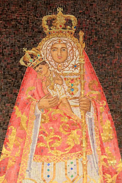 Panna a dítě. Španělsko. Bazilika Zvěstování, Nazaret, Izrael od Unbekannt