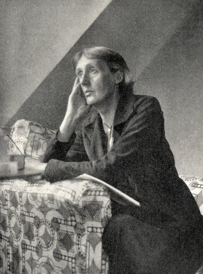 Virginia Woolfová - portrét od Unbekannter Künstler
