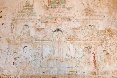 Seinämaalaus, Sulamani Pahto, Bagan (kuva) od Unbekannter Künstler